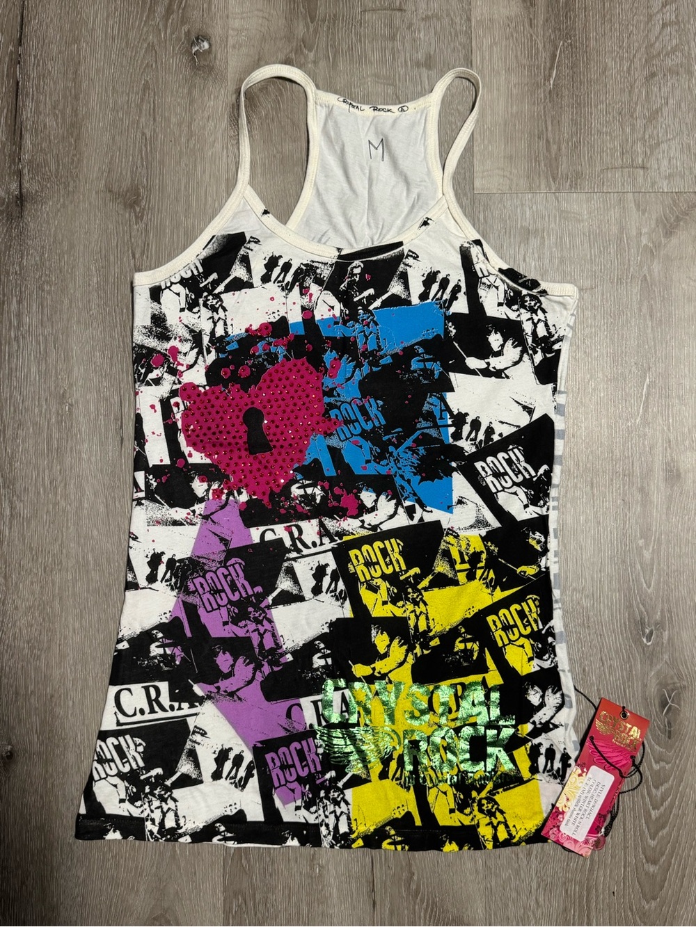 Deadstock Crystal Rock Tank Top